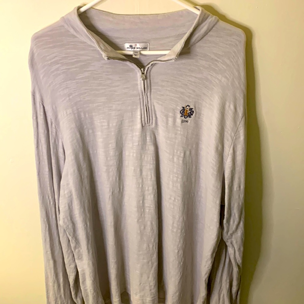 Peter Millar textured knit shirt. XXL